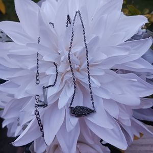 Kendra Scott Kasey Chocolate Druzy Arrowhead Necklace